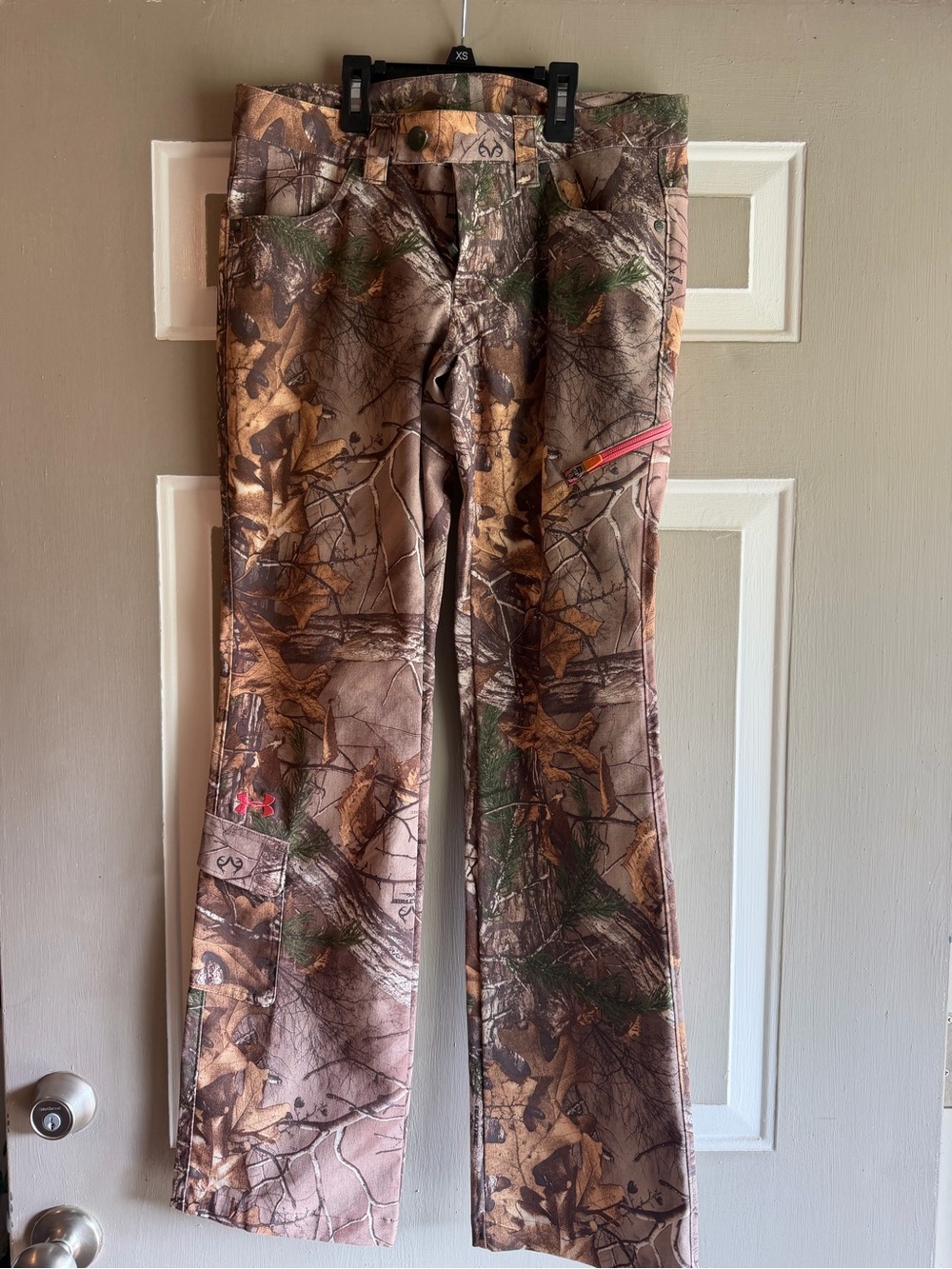 Under Armour Womens Camo Pants in Brown, Green
